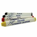 Jones Stephens Black Lumber Crayon, 12PK J40350